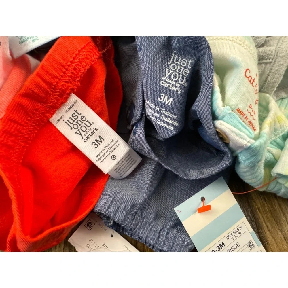 Baby Girl 0/3 3 Months Clothes Lot Rompers Shirts Pants Outfits Short Long Sleev